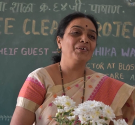 WEE-Clean Donation Drive Organized By WEE-Pune Head Sanchali  Iyer