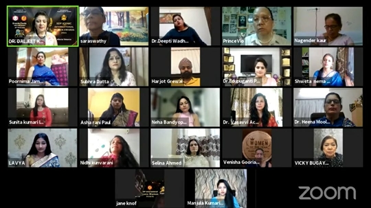 Innovative Artist Welfare Association in association with Amar Cine Production had organised a virtual Award 2021