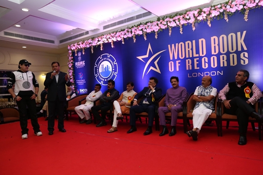 World Book of Records ( UK ) and South Asian Chamber of Commerce & Industry ( SACCI ) felicitates 100 personalities of Global Presence