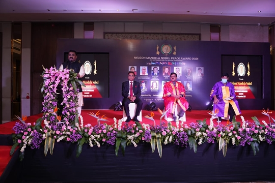 Nelson Mandela Noble Prestigious Peace Award Held On 4th September 2021 At Ahemdabad