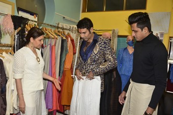 Sandip Soparrkar Inaugurates Chhaya Gandhi Design Studio At Andheri