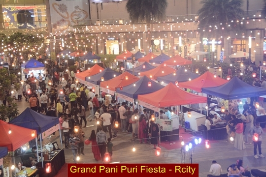 Mumbaikars Experienced Mumbai’s Favourite Yummy Street Food At R-city Grand Pani Puri Fiesta