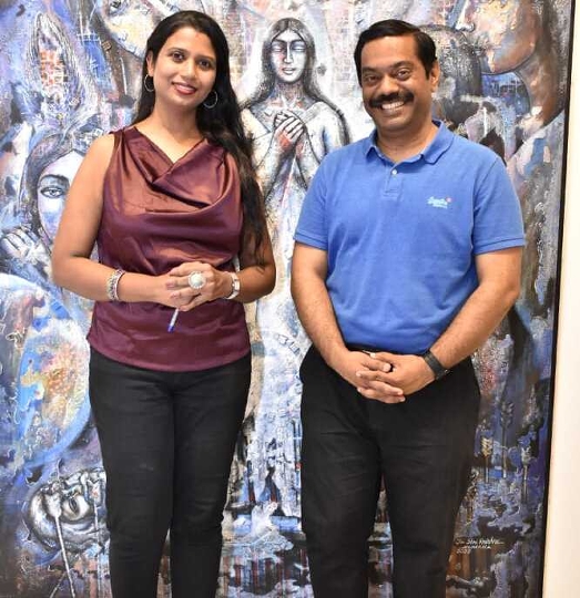 MANIFESTATION An Art Exhibition by contemporary artist Sumana Dey in Jehangir Art Gallery