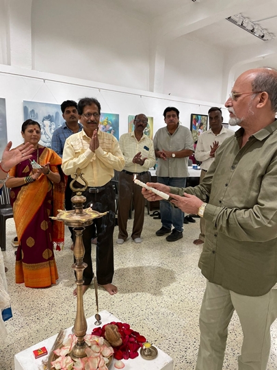 SHRI GANESHA A Solo Show of Paintings By Well-known artist Namdev Patil