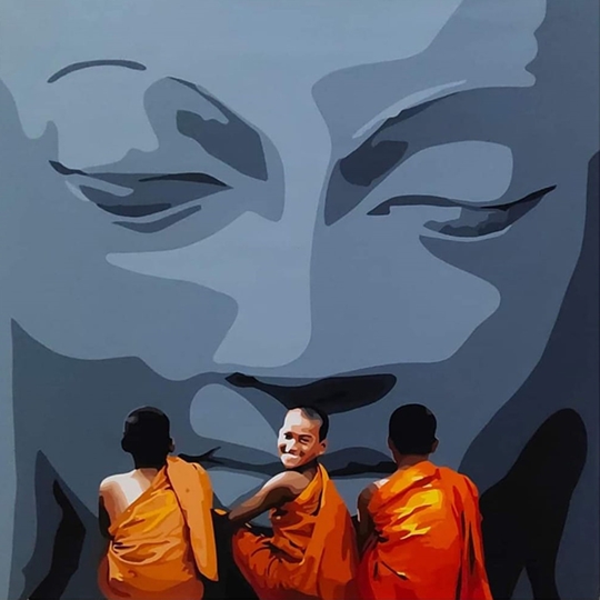 PAINTED RHYTHM Art Gallery Presents TARANG Art Exhibition by Top 55 artists in Jehangir Art Gallery