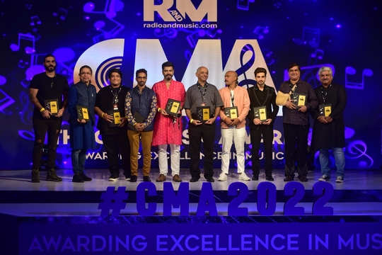 Music Industry Throngs Indian Television Dot Com’s The Clef Music Awards