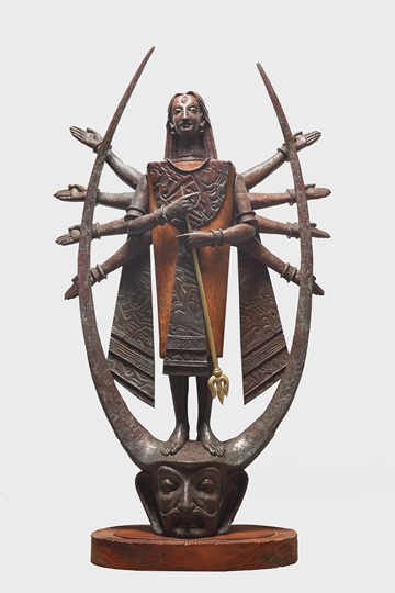 Recent Sculptures by Renowned sculptor Akhil Chandra Das in Jehangir Art Gallery