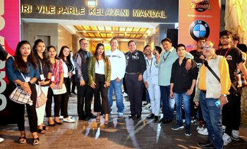 Cinebuster’s Ronnie Rodrigues Presents NMIMS Youth Fest SATTVA 2023 As Guest Of Honor Nisha Verma – Tariq Baray – Fazil Qureshi – Aarti Nagpal – Pankaj Berry – Mini Bansal And Bobby Vats At The Closing Ceremony