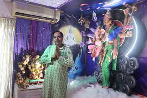 Yash (Krishna) Is An Unique Devotee Of Lord Ganesha, He Keeps Bappa’s Idols At Home For 14 Years