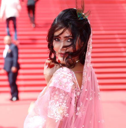 Cannes 2026: Bigg Boss 17 Fame Soniya Bansal Makes Striking Debut In Radha Rani-Inspired Ensemble, Blends Spirituality With Couture Elegance